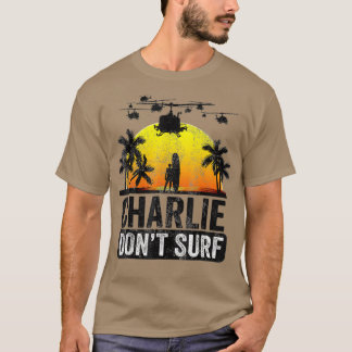 Rertro Vintage Charlie Dont Surf T-Shirt