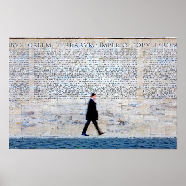 Res Gestae Divi Augusti Poster (Front)