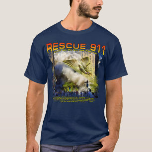 "Rescue 911" composite watercolor  T-Shirt