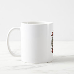 Rescue All Dogs Dog Floral Wreath Ribbon_1 Coffee Mug