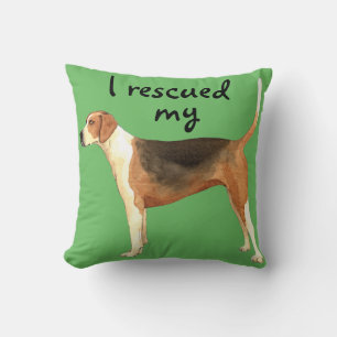 Rescue American Foxhound Cushion