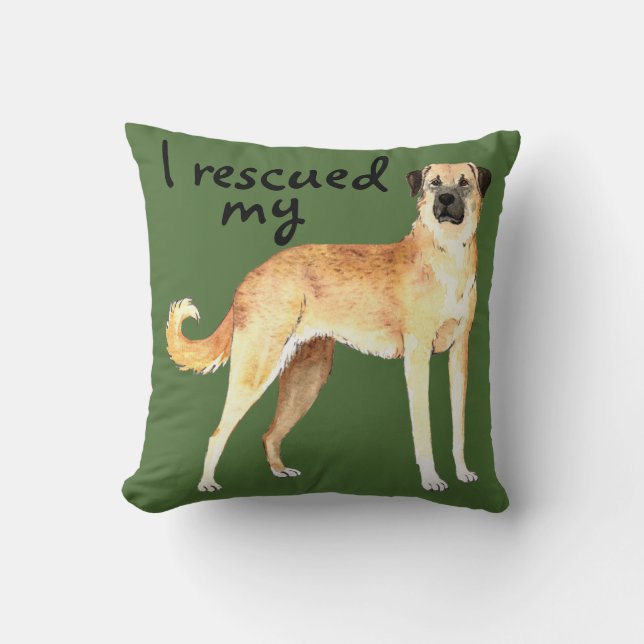 Rescue Anatolian Shepherd Cushion (Front)