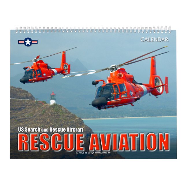 RESCUE AVIATION - US SAR Aircraft Calendar (Cover)