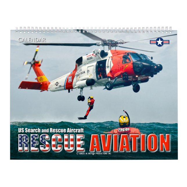 RESCUE AVIATION - US SAR Aircraft Calendar (Cover)