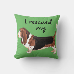 Rescue Basset Cushion