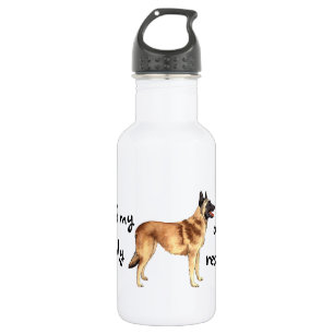 Rescue Belgian Malinois 532 Ml Water Bottle