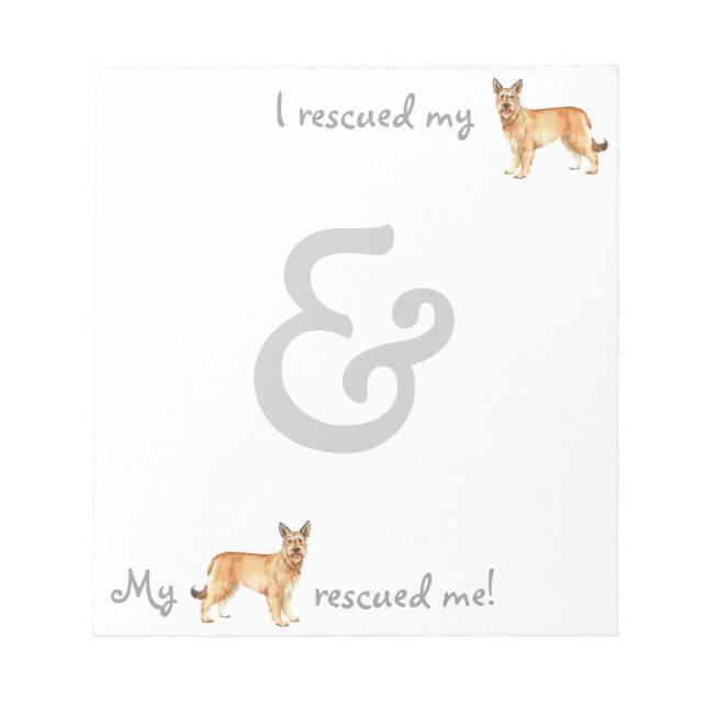 Rescue Berger Picard Notepad (Front)