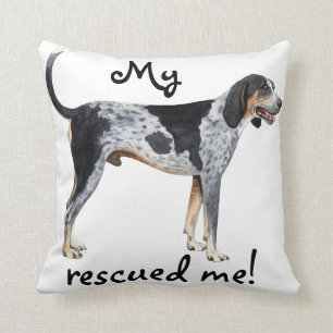 Rescue Bluetick Coonhound Cushion