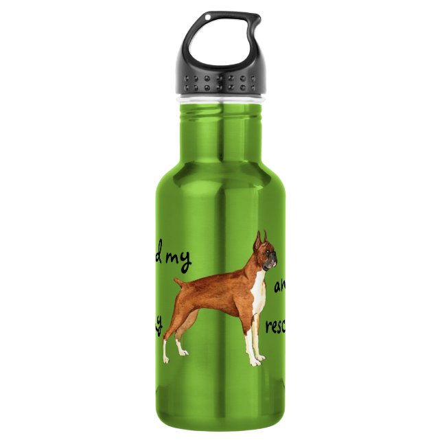 Rescue Boxer 532 Ml Water Bottle (Front)