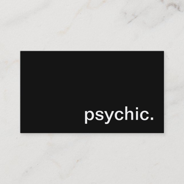 Rescue Business Card (Front)