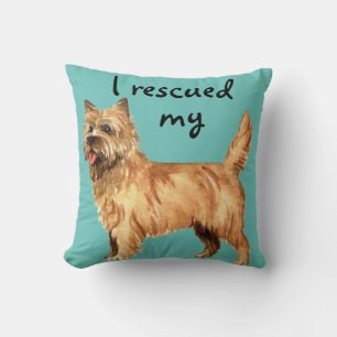 Rescue Cairn Terrier Cushion