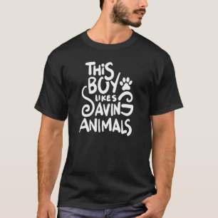 Rescue Cats Dogs Saving Animals In Need T-Shirt