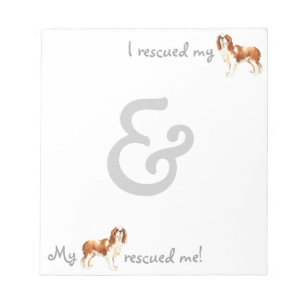 Rescue Cavalier Notepad