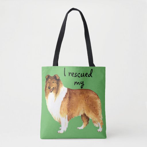 Image of Rescue Collie Tote Bag
