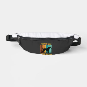 Rescue Dad Beer Lover Vintage Dog Bum Bags