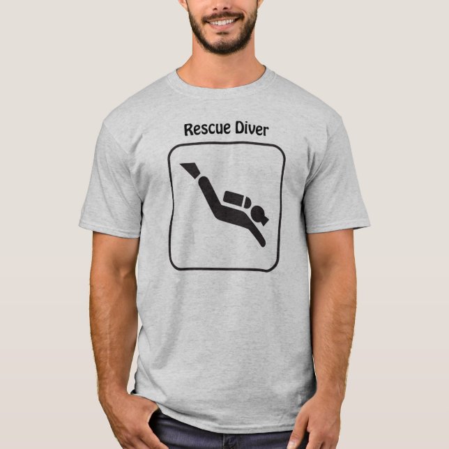 Rescue Diver T Shirt (Front)
