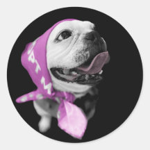 Rescue Dog Classic Round Sticker