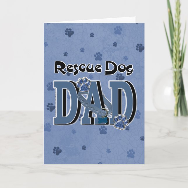 Rescue Dog DAD Card (Front)