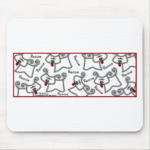 Rescue Dog ... It's A Love Thing Mouse Mat
