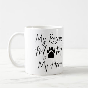 Rescue Dog Mum Hero Photo Mug