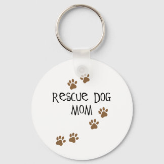 Rescue Dog Mum Key Ring