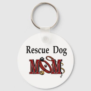 Rescue Dog Owners Gifts Key Ring
