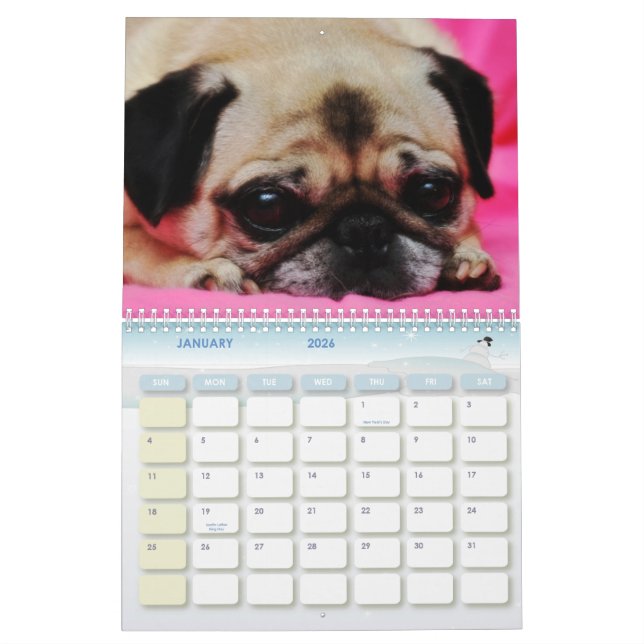 Rescue Dogs II Calendar (Jan 2026)