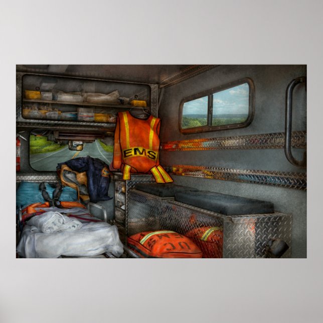 Rescue - Emergency Squad Poster (Front)