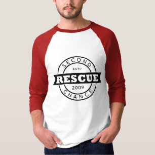 Rescue EST. on Baseball T T-Shirt