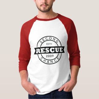 Rescue EST. on Baseball T T-Shirt