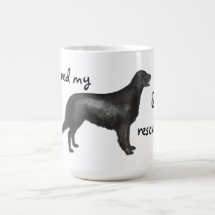 Rescue Flat-Coated Retriever Coffee Mug