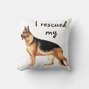Rescue German Shepherd Cushion