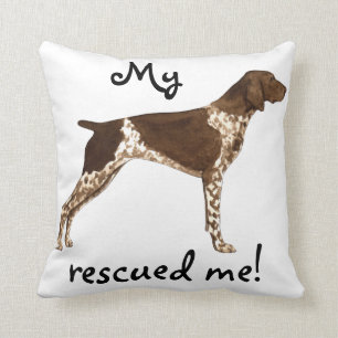 Rescue German Shorthaired Pointer Cushion