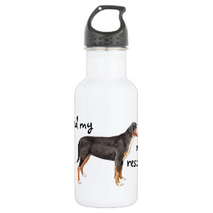 Rescue Greater Swiss Mountain Dog 532 Ml Water Bottle