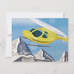 Rescue Helicopter Invitation