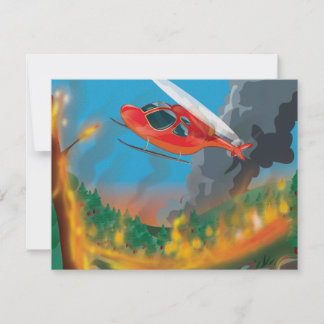 Rescue Helicopter Invitation