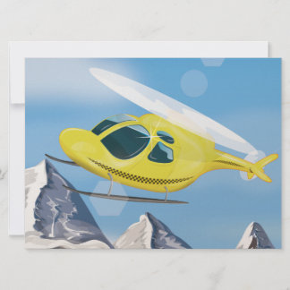 Rescue Helicopter Invitation