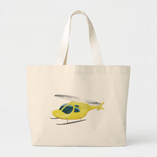 Rescue Helicopter Large Tote Bag