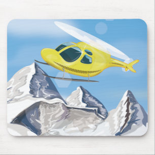 Rescue Helicopter Mouse Mat