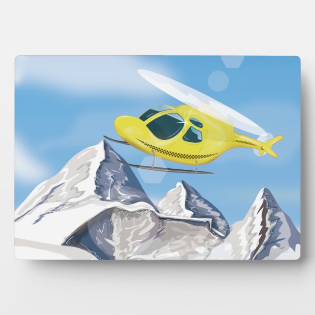 Rescue Helicopter Plaque (Front)