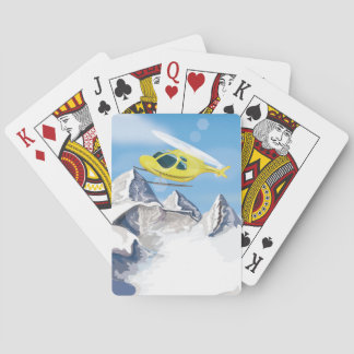 Rescue Helicopter Playing Cards