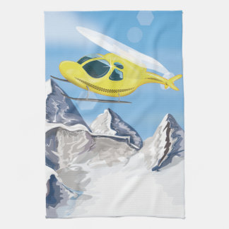 Rescue Helicopter Tea Towel