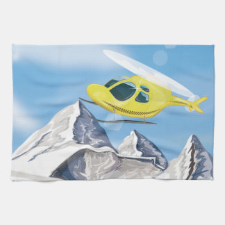 Rescue Helicopter Tea Towel