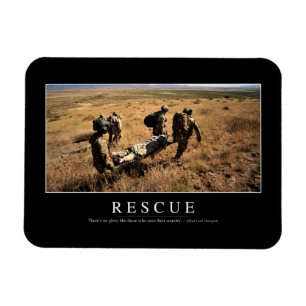 Rescue: Inspirational Quote 1 Magnet