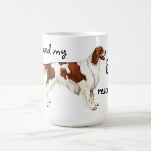 Rescue Irish Red and White Setter Coffee Mug