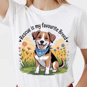 Rescue Is My Favourite Breed T-Shirt