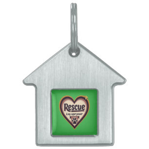 Rescue Is My Superpower – Empowerment Pet ID Tag