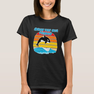 Rescue Killer Whale Orcas Save The Sea Pandas Mari T-Shirt