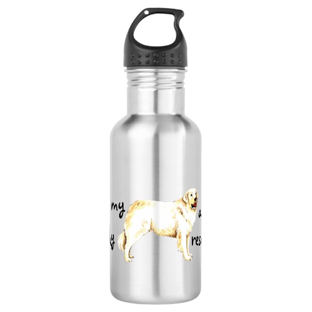 Rescue Kuvasz 532 Ml Water Bottle (Front)
