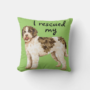 Rescue Lagotto Cushion